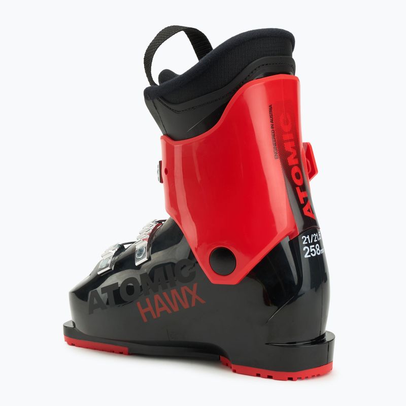 Gyerek síbakancs Atomic Hawx Kids R3 black/red 2