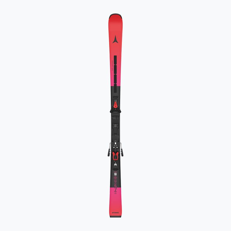 Lesikló sílécek + kötések Atomic Redster S9 Revoshock L + MI12 GW red tension/black 2