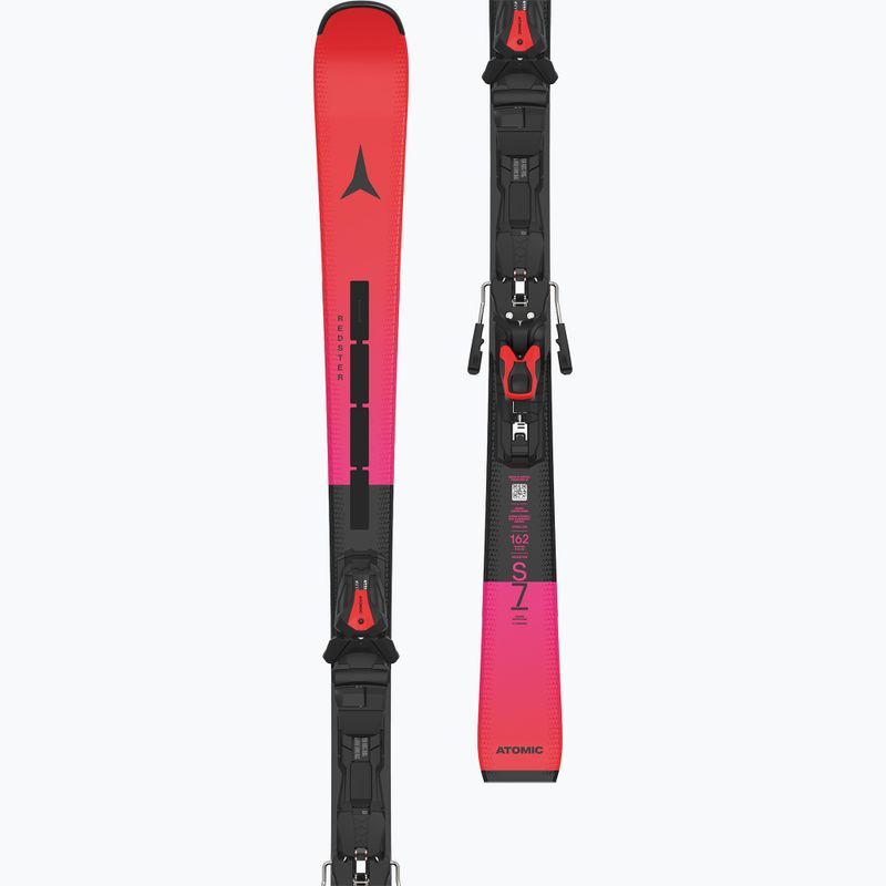 Lesikló sílécek + kötések Atomic Redster S9 Revoshock L + MI12 GW red tension/black 3