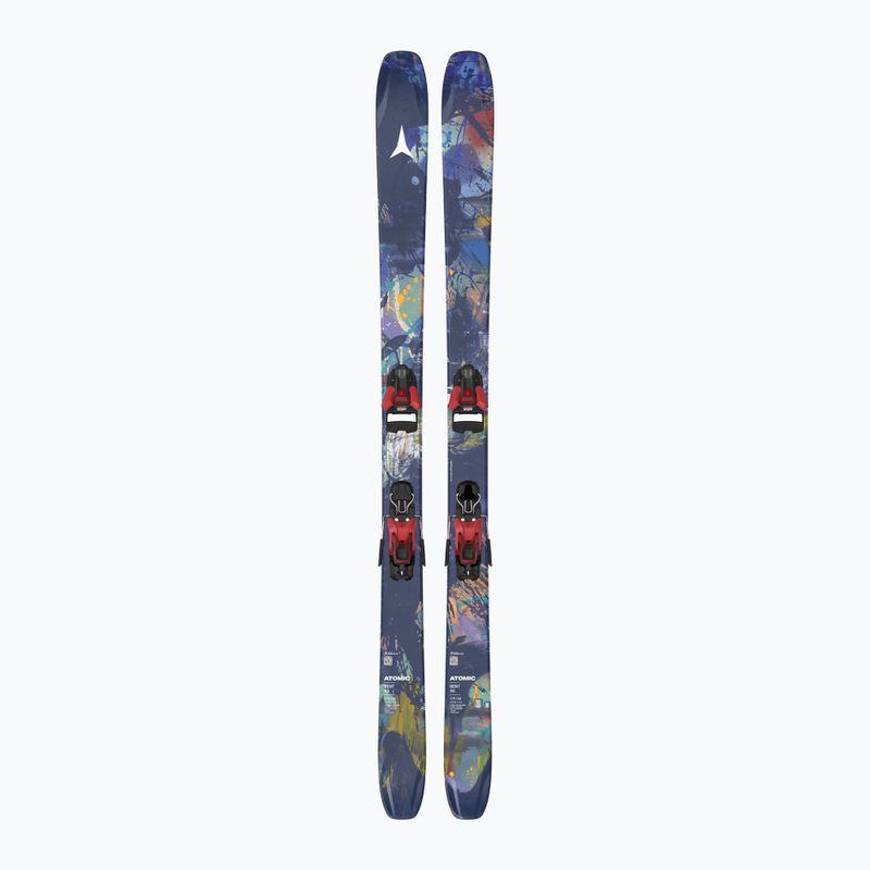 Lesikló sílécek + kötések Atomic Bent 90 + STR 12GW multicolor