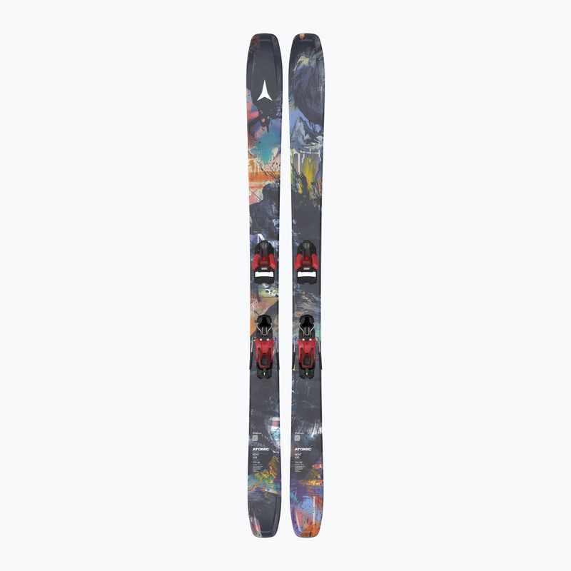 Lesikló sílécek + kötések Atomic Bent 100 + STR 12GW multicolor