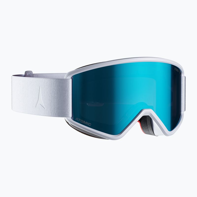 Síszemüveg Atomic Savor M Stereo white/blue stereo