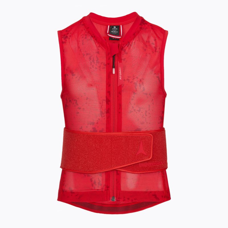 Hátvédő Atomic Live Shield Amid Lite Vest Jr graphic/red