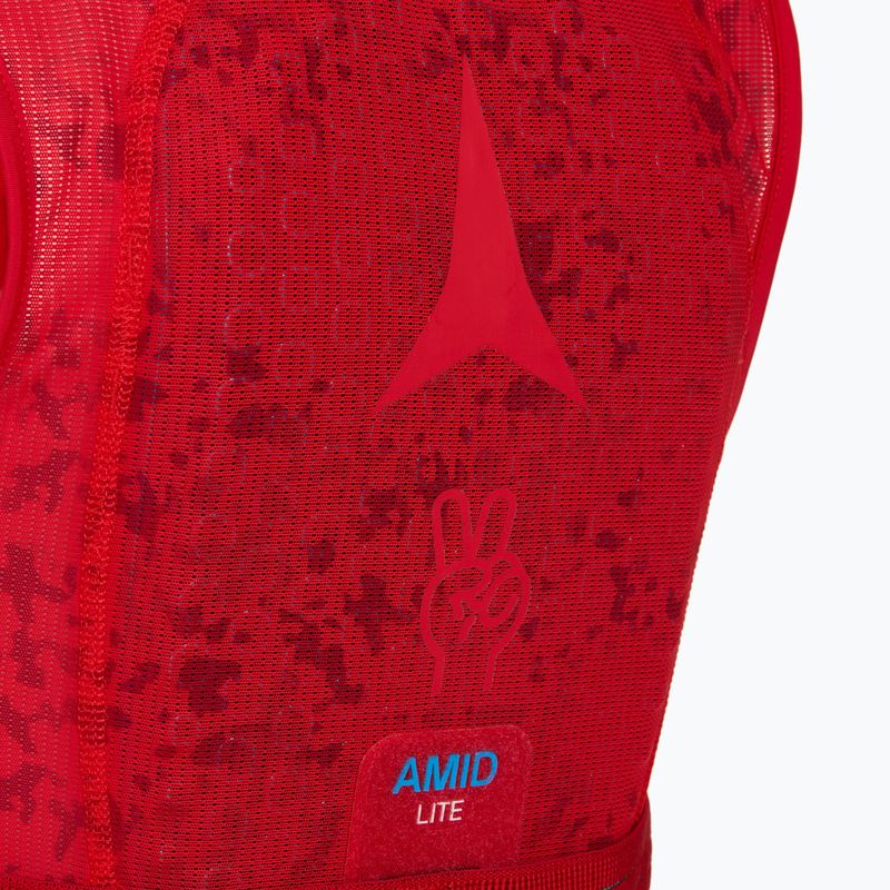 Hátvédő Atomic Live Shield Amid Lite Vest Jr graphic/red 5