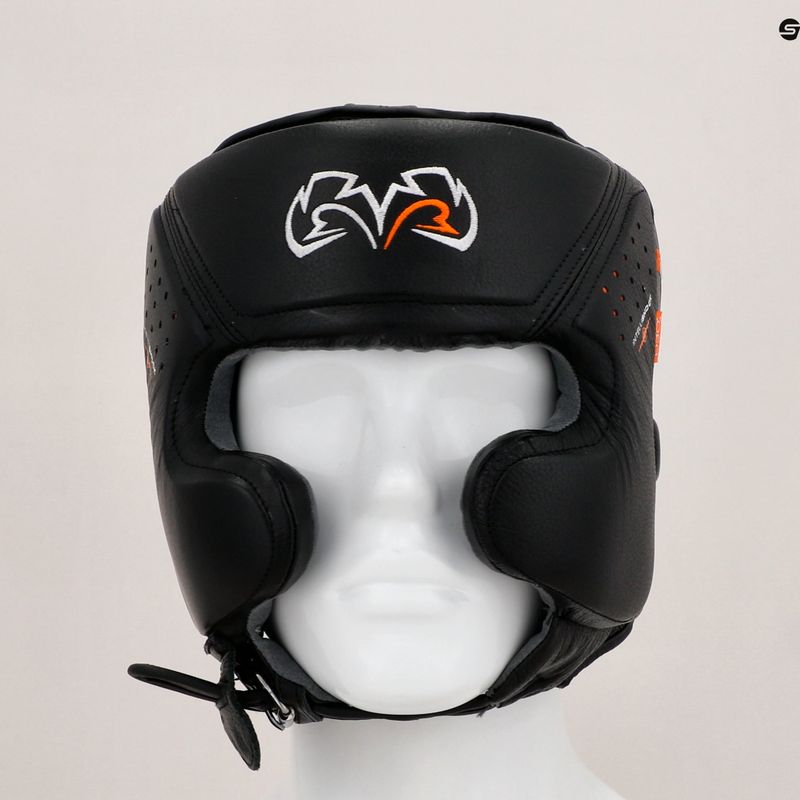 Boksz fejvédő Rival Intelli-Shock Headgear black 14