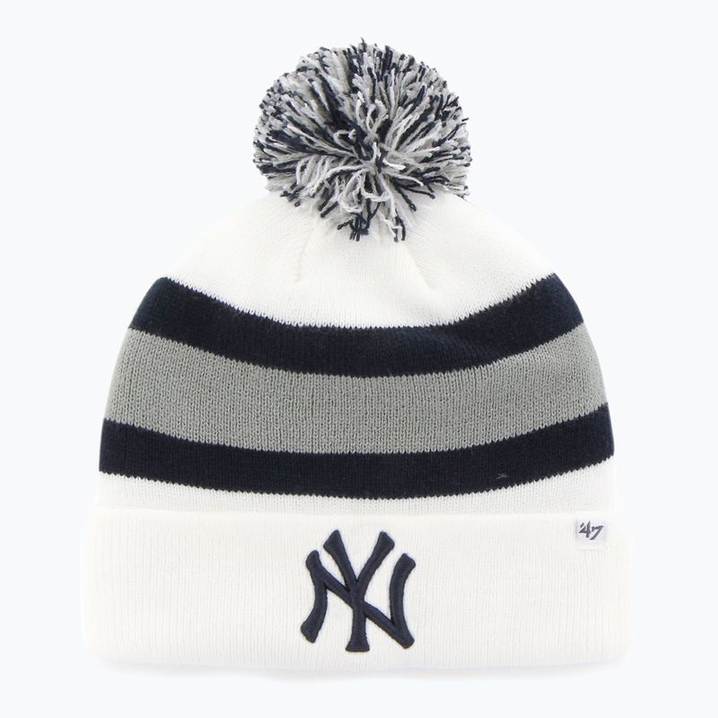 Téli sapka 47 Brand MLB New York Yankees Breakaway white