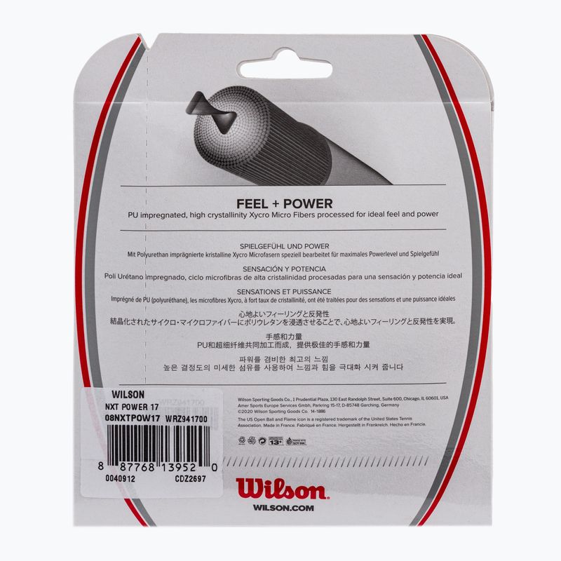 Wilson NXT Power 17 WRZ941700+ Tenisz Stretch 2