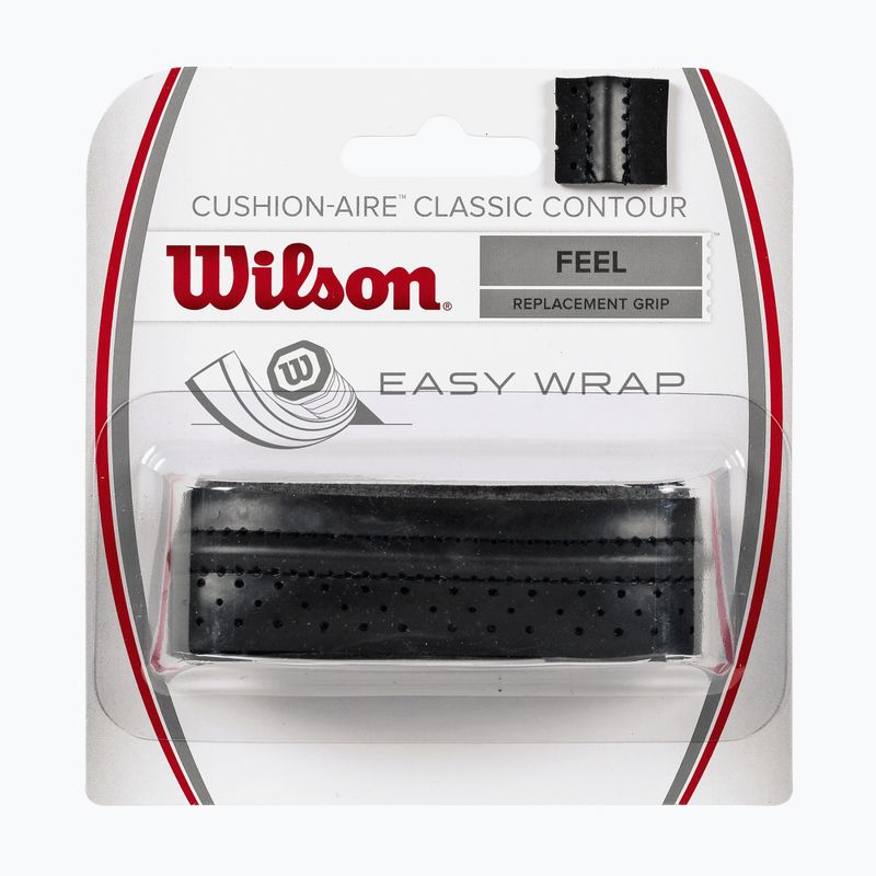 Wilson Cushion Aire Classic Contour Grip fekete tenisztekercs