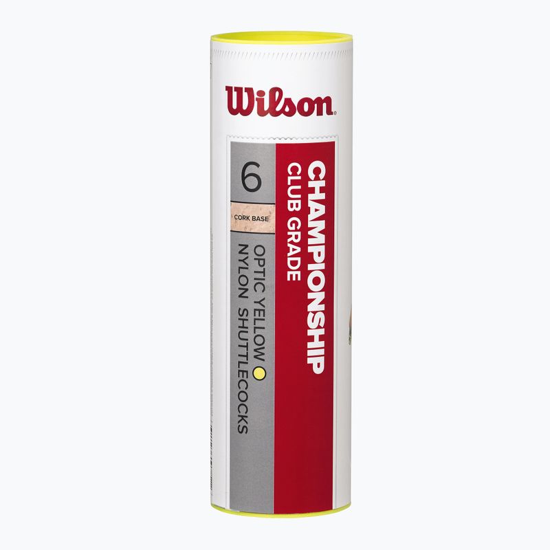 Tollaslabdák Wilson Championship 6 db. yellow 2