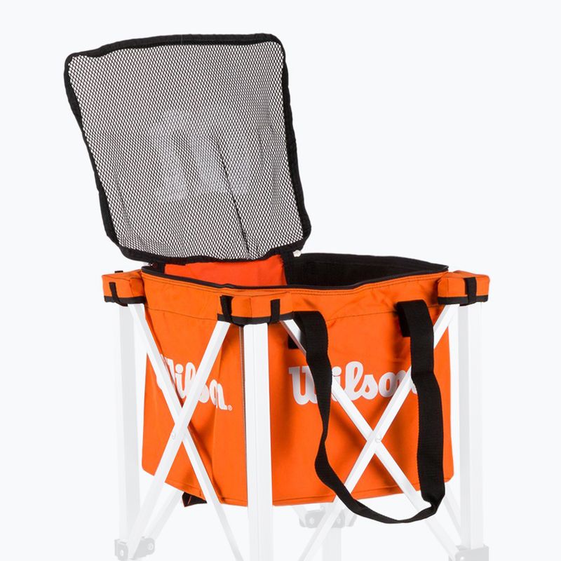 Wilson Teaching Cart Bag teniszlabdákhoz narancssárga WRZ541100 3