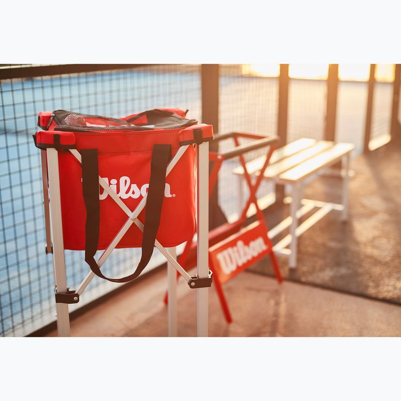 Teniszlabda táska Wilson Teaching Cart Bag red 5
