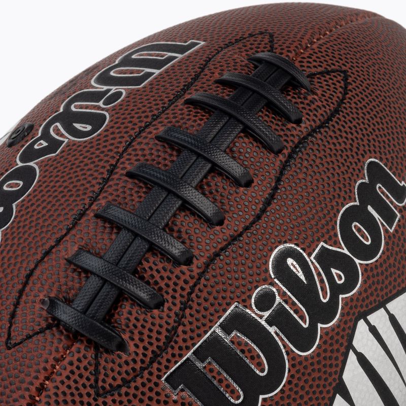 Wilson MVP Hivatalos labdarúgó barna rögbilabda WTF1411XB 3