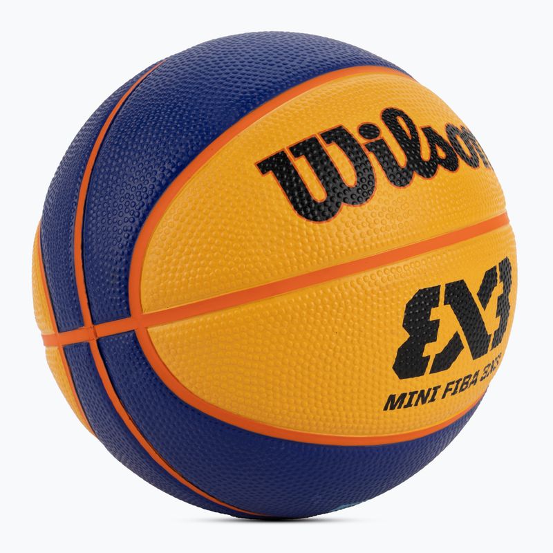 Wilson Fiba 3X3 Mini gumi kosárlabda WTB1733XB méret 3 2