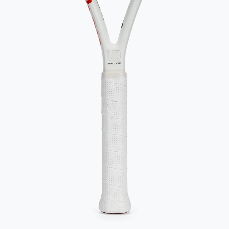 Wilson Six.One Lite 102 CVR teniszütő piros és fehér WRT73660U 4