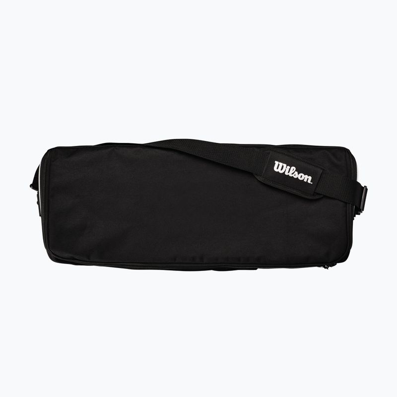 Kosárlabda labdatáska Wilson Travel Basket 6 Ball black/silver 2