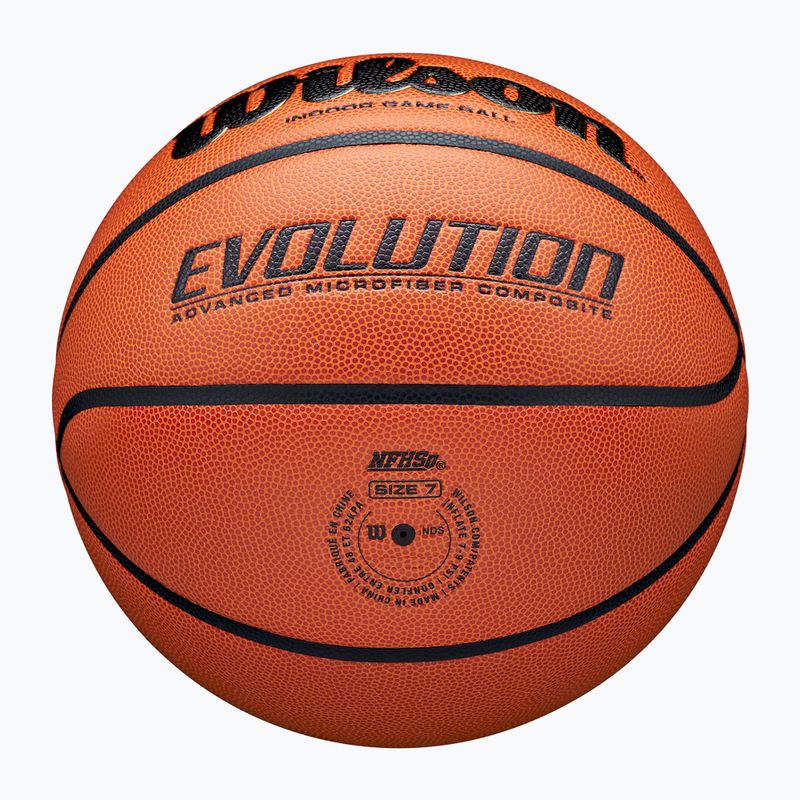 Wilson Evolution kosárlabda barna 7-es méret 4