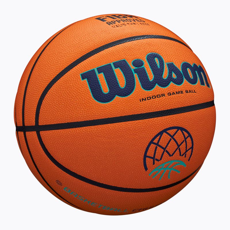 Wilson EVO NXT Bajnokok Ligája kosárlabda narancssárga 7-es méret 2