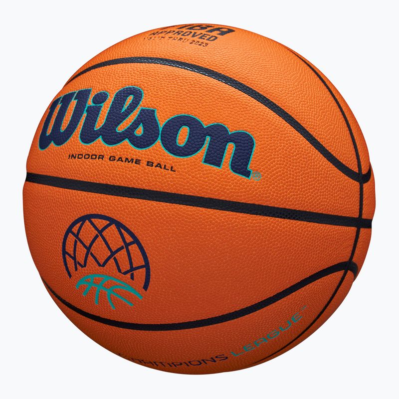 Wilson EVO NXT Bajnokok Ligája kosárlabda narancssárga 7-es méret 3