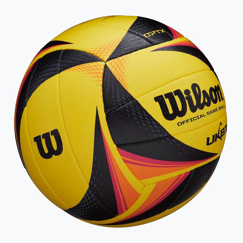 Wilson OPTX AVP VB AVP VB OFFICIAL GB strandröplabda sárga méret 5 3