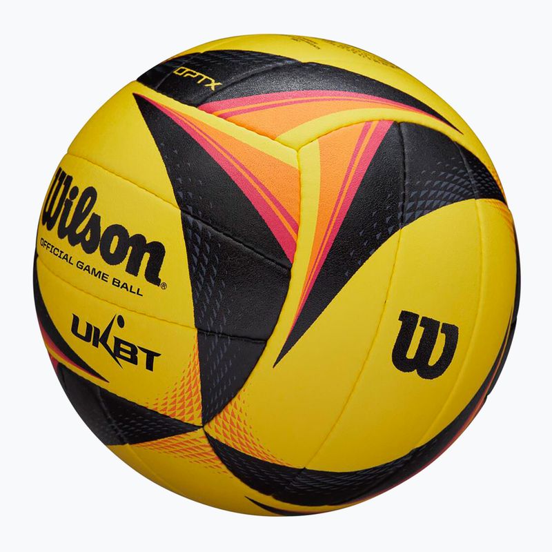 Wilson OPTX AVP VB AVP VB OFFICIAL GB strandröplabda sárga méret 5 4