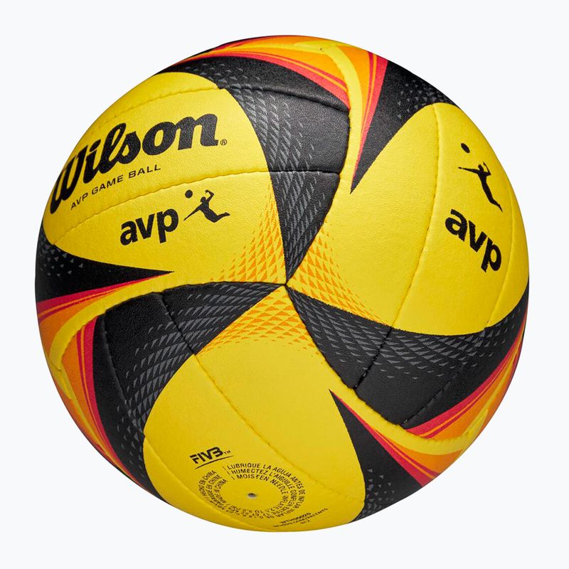 Wilson OPTX AVP VB AVP VB OFFICIAL GB strandröplabda sárga méret 5 6