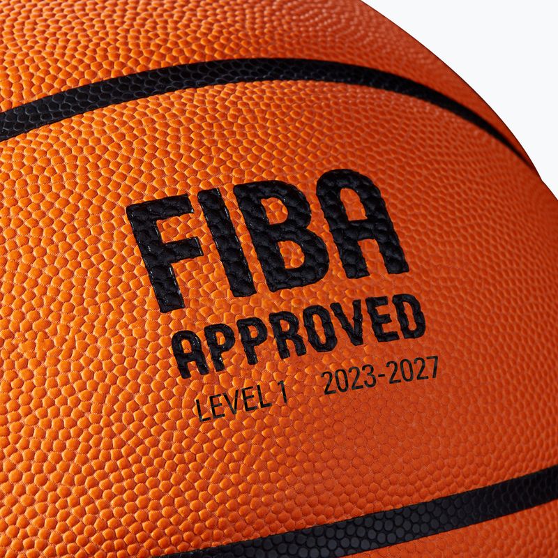 Wilson kosárlabda EVO NXT Fiba játék labda narancssárga 6-os méret 5