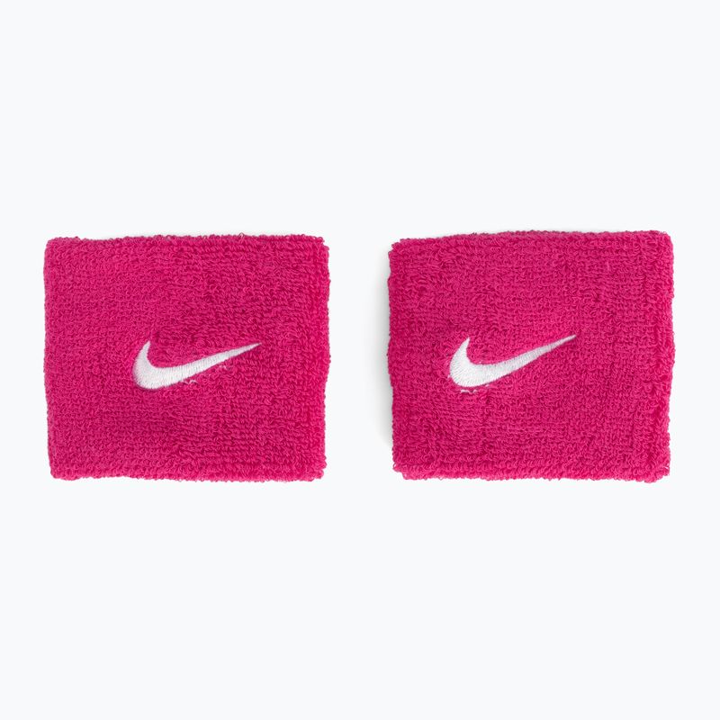Nike Swoosh csuklópánt 2 db sötét rózsaszín NNN04-639 2