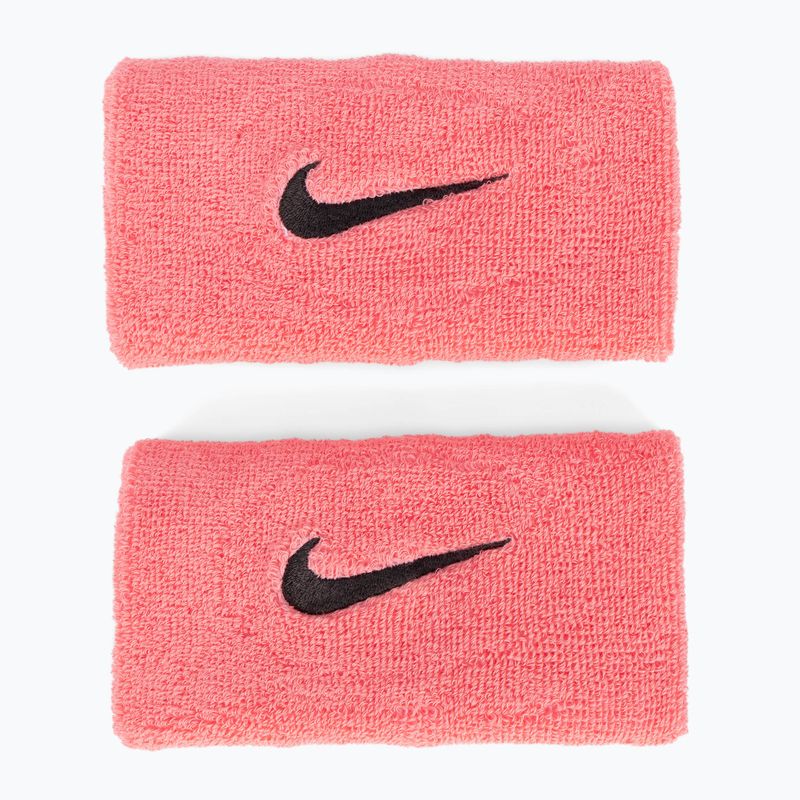 Nike Swoosh dupla széles csuklópánt 2 db rózsaszín N0001586-677 2