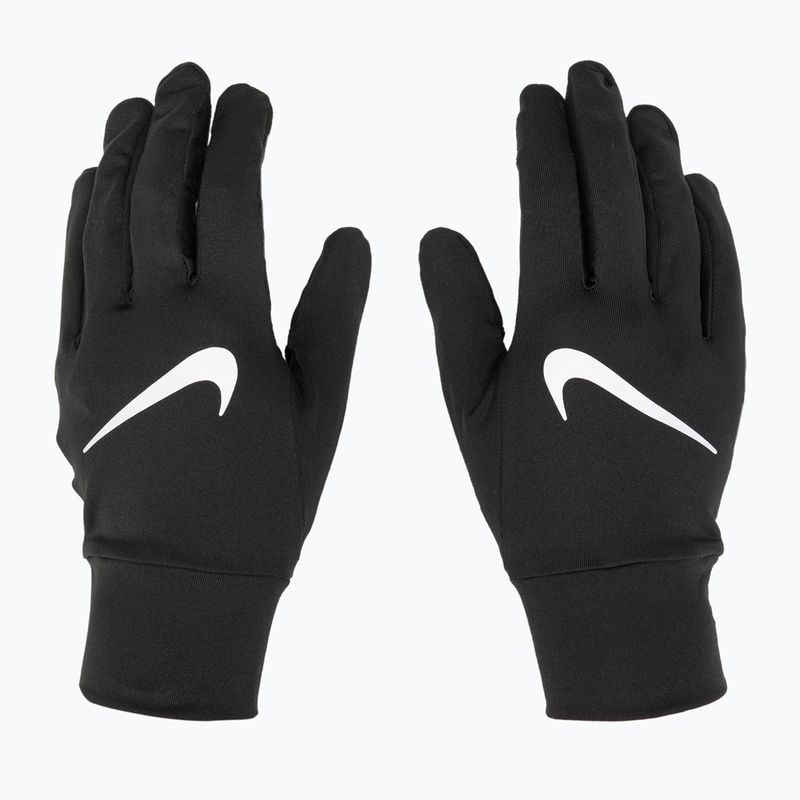 Férfi Nike Accelerate RG futókesztyű fekete/fekete/ezüst 3