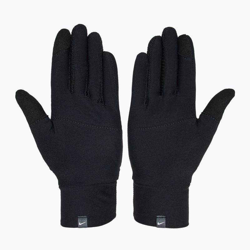 Női pánt + kesztyű készlet Nike Essential Running black/black/silver 3