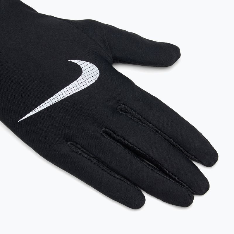 Női pánt + kesztyű készlet Nike Essential Running black/black/silver 4