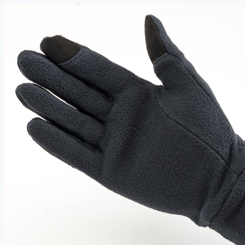 Férfi Nike Fleece sapka + kesztyű szett fekete/fekete/ezüst 10
