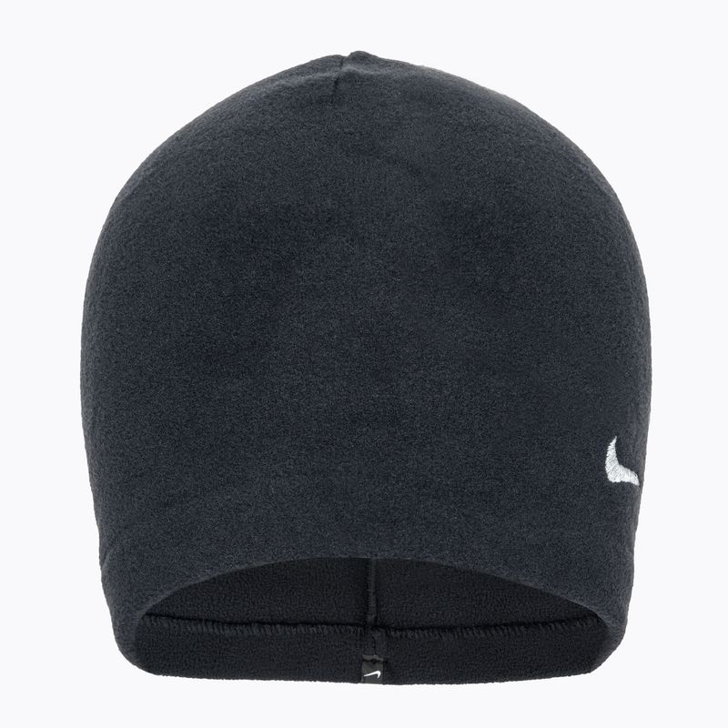 Női Nike Fleece sapka + kesztyű szett fekete/fekete/ezüst 3