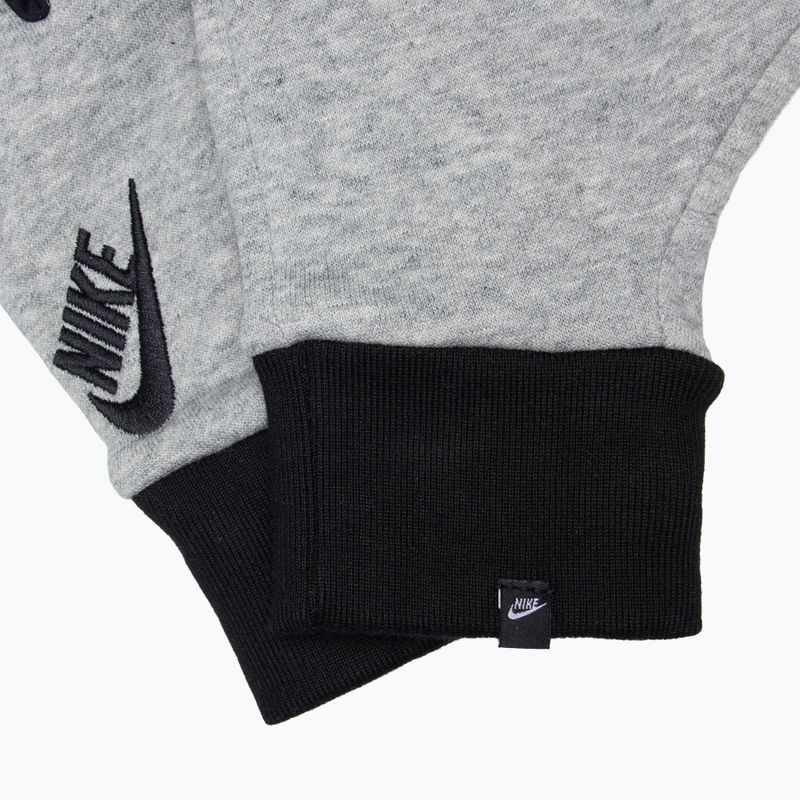 Férfi futókesztyű Nike Club Fleece 2.0 grey heather/black/black 5