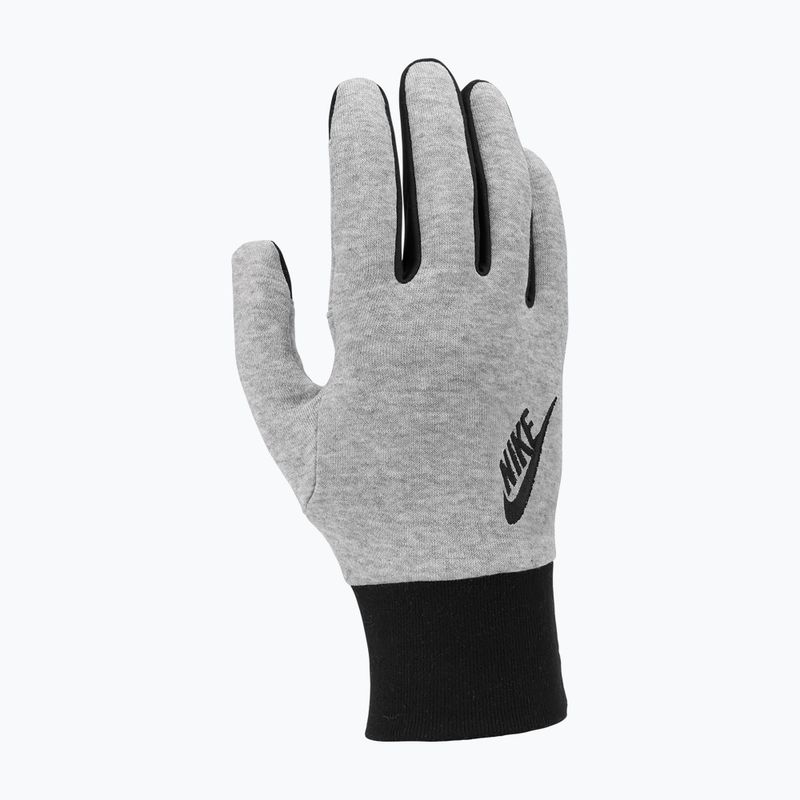Férfi futókesztyű Nike Club Fleece 2.0 grey heather/black/black 6