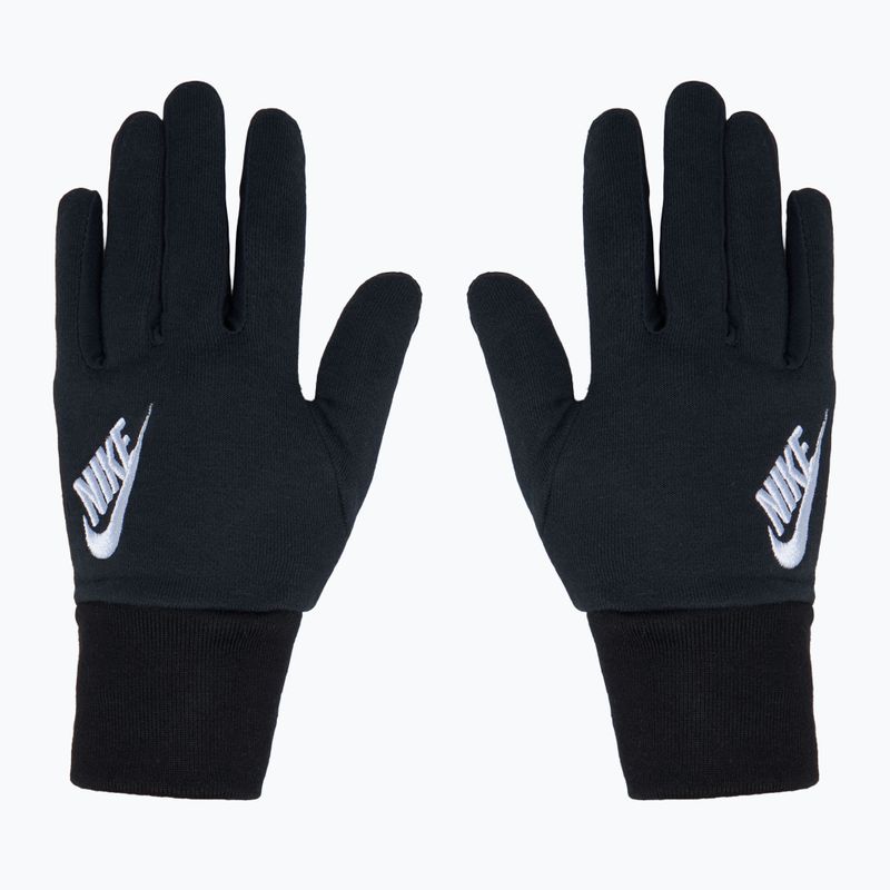 Női futókesztyű Nike Club Fleece black/white