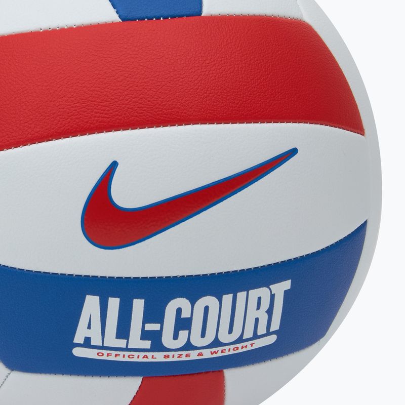 Röplabda Nike All Court Volleyball white/university red/game royal/university red rozmiar 5 3