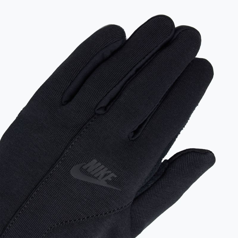 Férfi futókesztyű Nike Tech Fleece 2.0 black/black/black 4