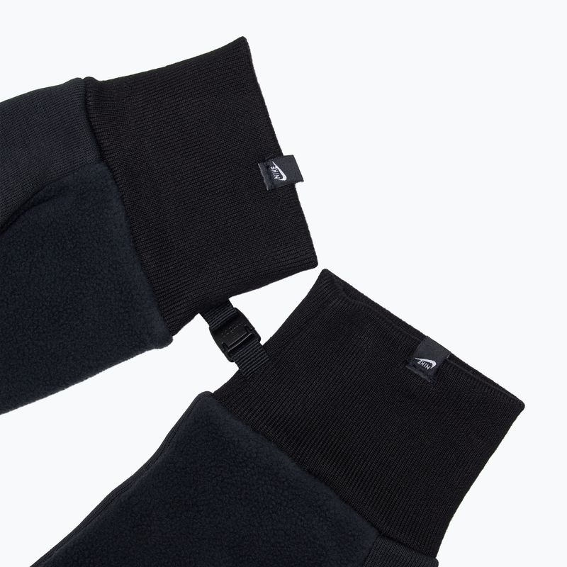 Férfi futókesztyű Nike Tech Fleece 2.0 black/black/black 5