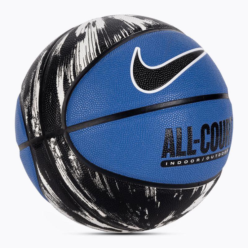 Kosárlabda Nike Everyday All Court 8P Graphic Deflated star blue/black/white/black méret: 7 2