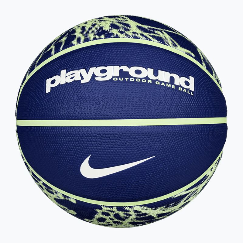 Kosárlabda Nike Everyday Playground 8P Graphic Deflated deep royal blue/vapor green/white rozmiar 4 4