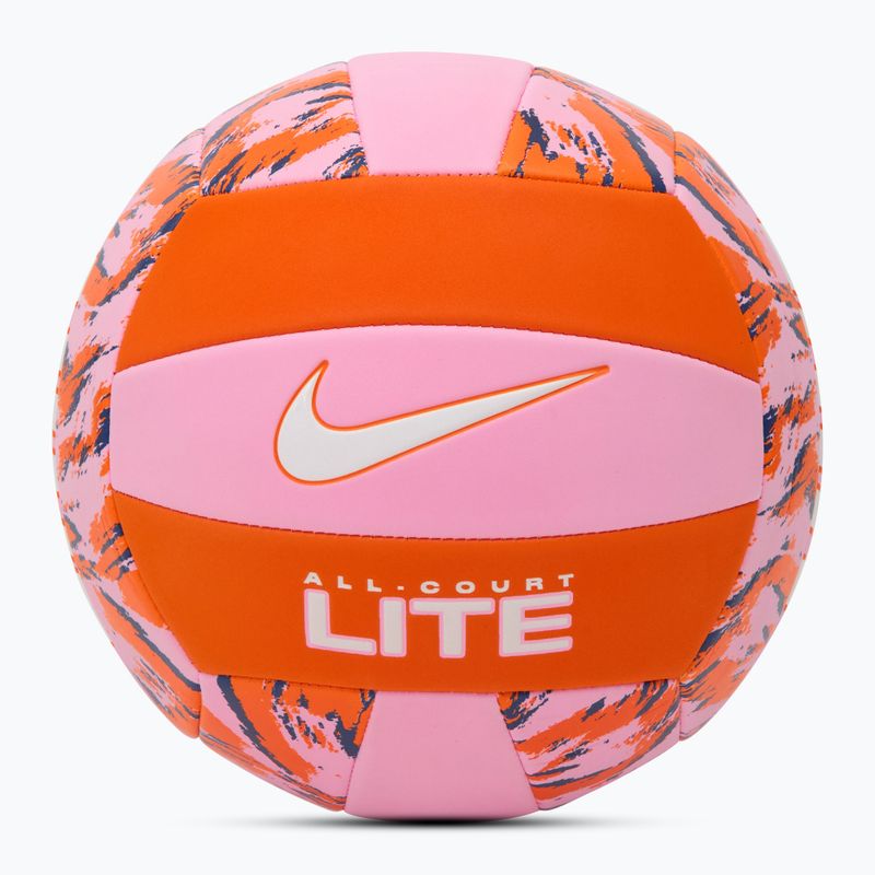 Röplabda Nike All Court Lite Volleyball pink rise/safety orange/white rozmiar 5