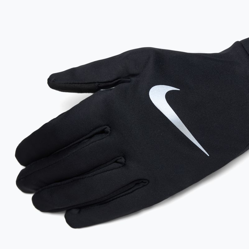 Férfi futókesztyű Nike Pacer Lightweight RG black/black/silver 4