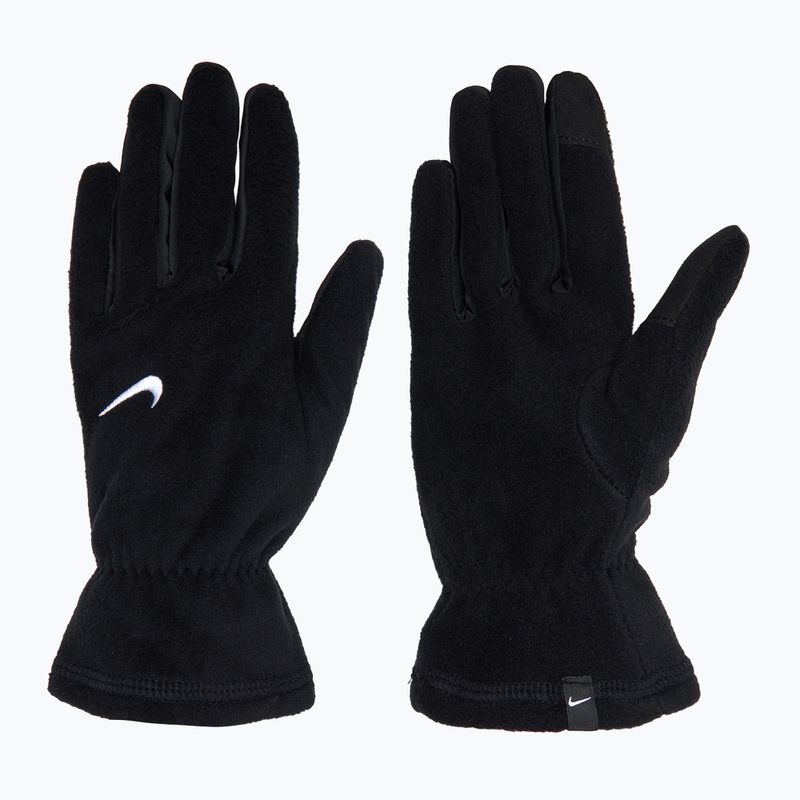 Női futókesztyű Nike One Therma-Fit Fleece black/white