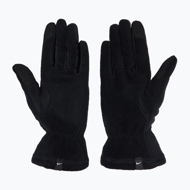 Női futókesztyű Nike One Therma-Fit Fleece black/white 3
