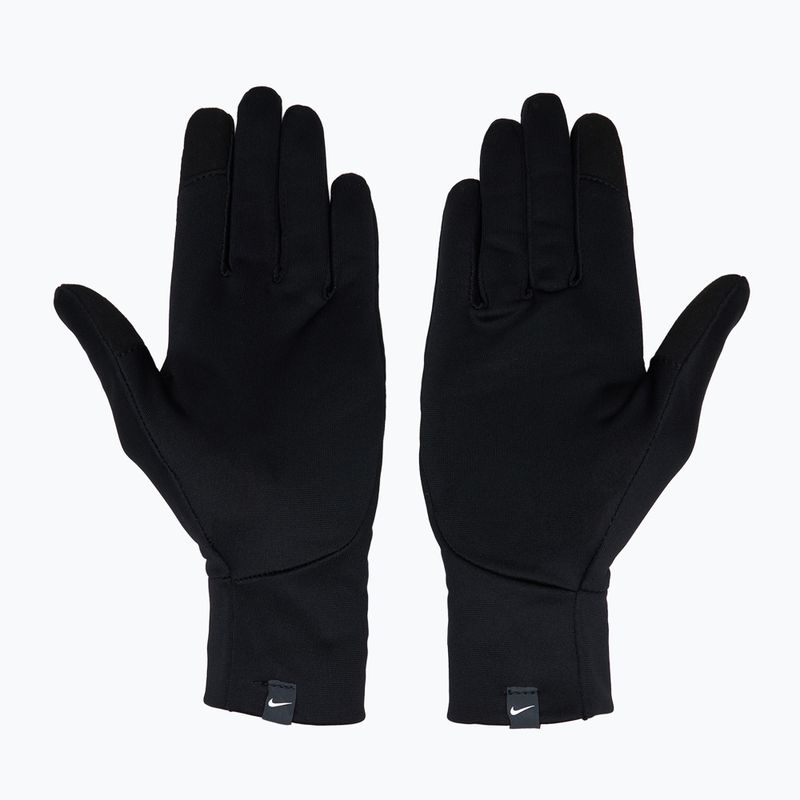 Női futókesztyű Nike Pacer Lightweight RG black/black/silver 3