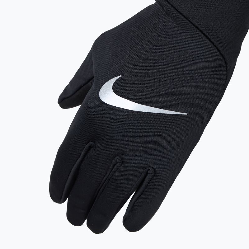 Női futókesztyű Nike Pacer Lightweight RG black/black/silver 4