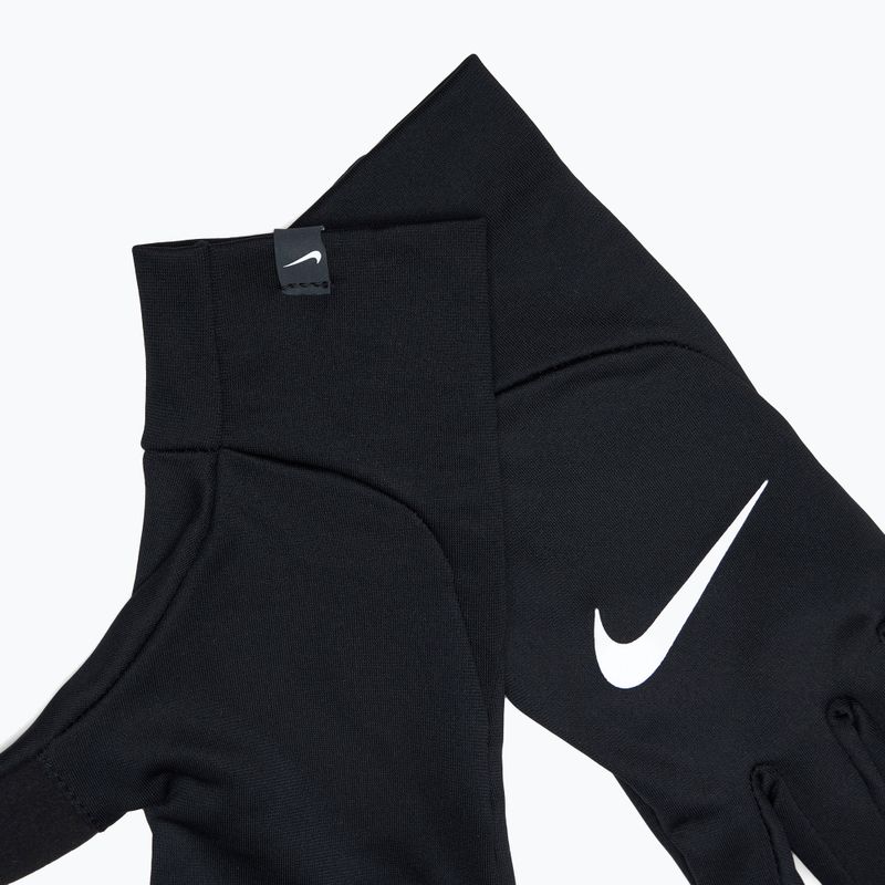 Női futókesztyű Nike Pacer Lightweight RG black/black/silver 5