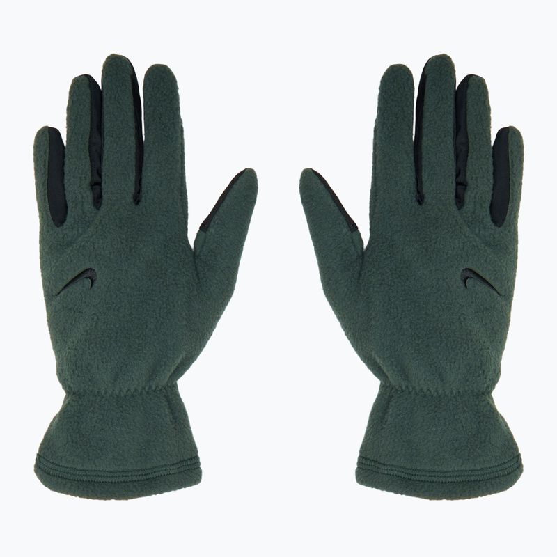 Női futókesztyű Nike One Therma-Fit Fleece vintage green/black 2