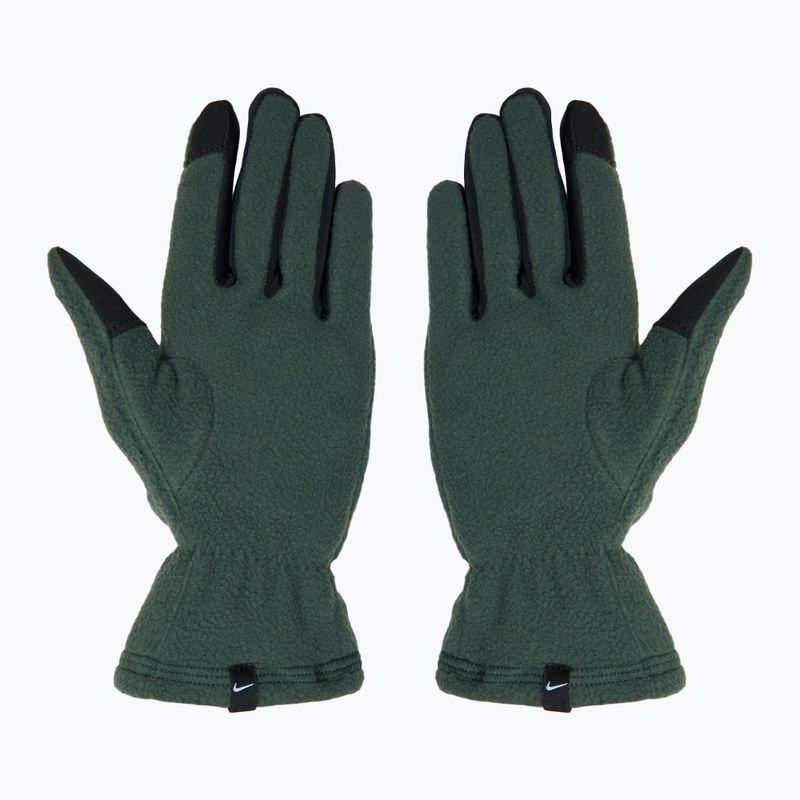 Női futókesztyű Nike One Therma-Fit Fleece vintage green/black 3